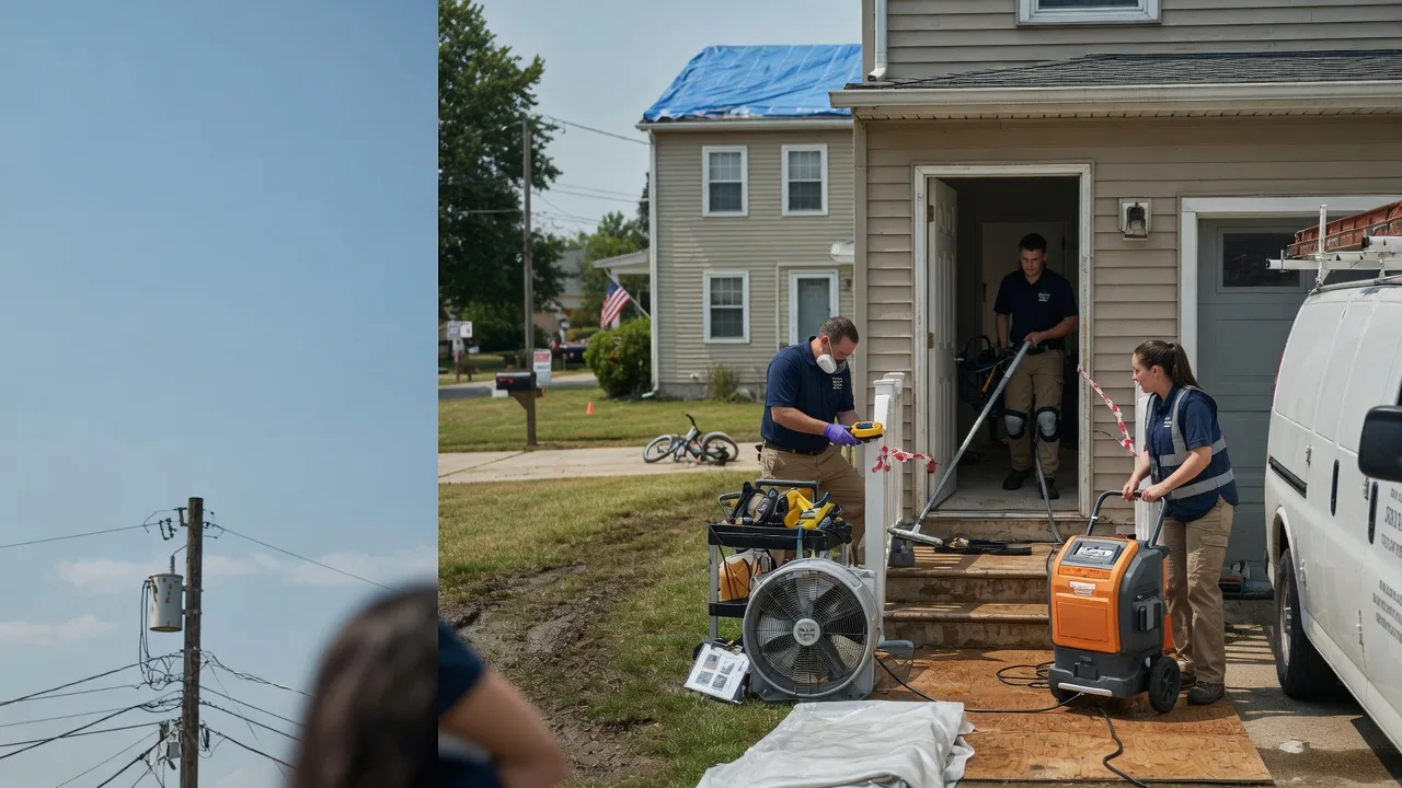 Water Damage Repair in West Burlington, IA near me